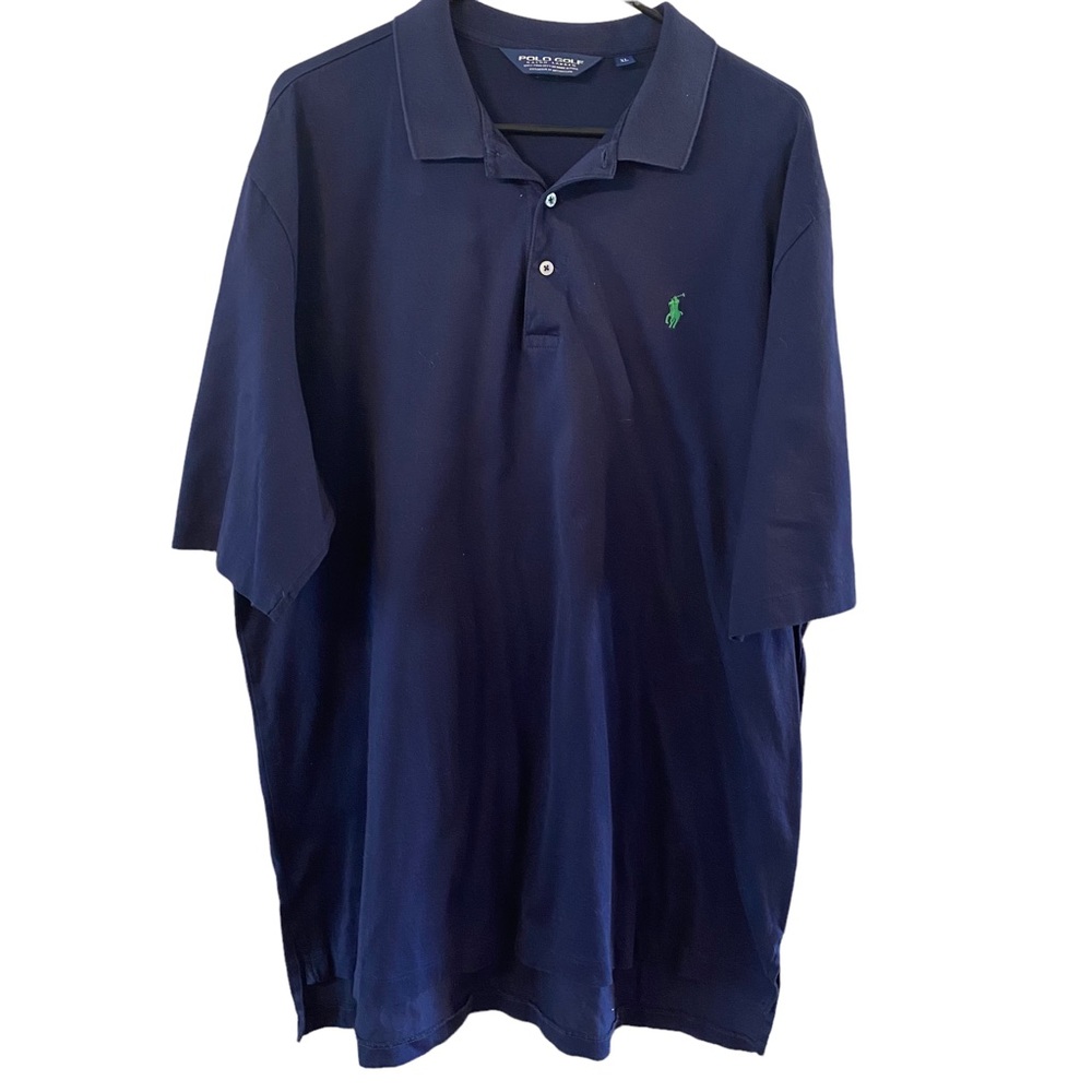POLO Golf Ralph Lauren Dark Navy Blue Pima Cotton Polo
